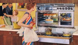 midcenturymodernfreak:  Vintage Home Cookin’ (Top) 1962 Tappan