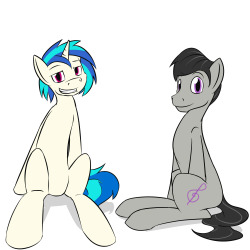 Rule 63 Vinyl Scratch and Octavia