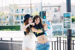 korean-dreams-girls:  SoJin and Yura (Girls Day) - Darling Concept