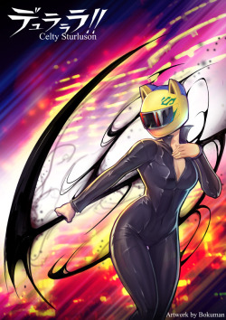 fandoms-females:celty_durarara_fanart_by_bokuman (AF #15 - 