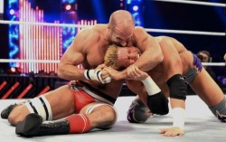 Cesaro seems to like biting