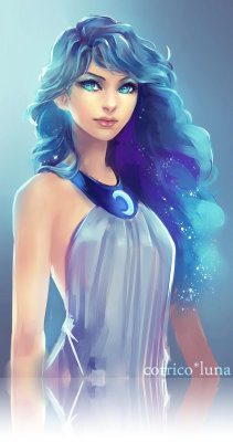lunarphoenix:  Princess Luna by corrico 