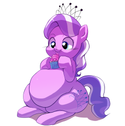 Fanart of chubby Diamond Tiara for askchubbydiamond mod’s