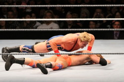 rwfan11:  Swagger - doing push-ups off his opponents ….he has