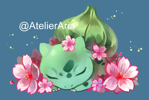 atelier-aria:Would anyone like a Bulbasaur in these trying times?