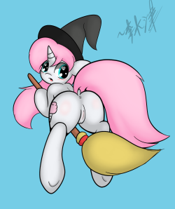 cottoncandybuttandsmutt:  Cotton Candy Witch Halloween Costume