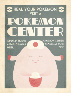 gofwd:  Delightful vintage-style Pokemon ads. 