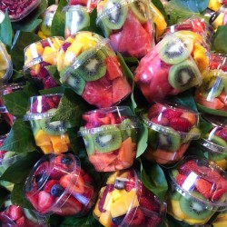 agirlnamedally:  The Barcelona fruit markets are truly a godsend.