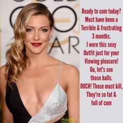 #Katie Cassidy #denial #chastity #femdom #celebrityfemdom #femdomcaption