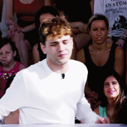  Xavier Dolan takes pants off and shows his tattoos on TV show