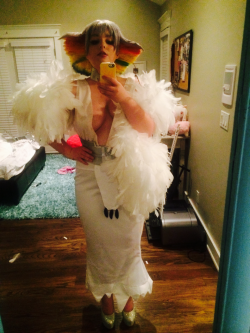 slbtumblng:  raincoatsjooji:  My finished Ragyo Cosplay!! Some