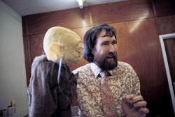 gameraboy:  Jim Henson and Frank Oz discussing how to build the