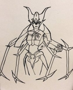 scraplette: Lost Light Fest day 18.  Love this spider lady. 