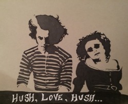 psychedelic-freak-out:  Sweeney Todd drawing I did today:)