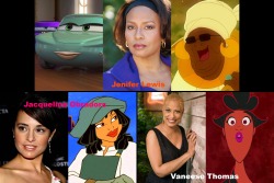 marrymejasonsegel:  Women of color and the Disney characters