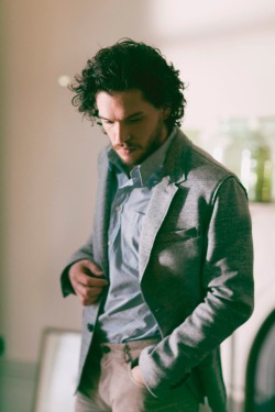 Kit Harington, photographed by Jo Metson Scott for Mr Porter,