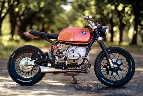 caferacermotorcyclestyle:  weareninetynineco:  BMW R80 â€“ Sander Ilves: â€¦ http://ift.tt/1NgB6rh http://ift.tt/1lcaNGn