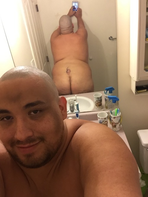 obesepigplay:  I am embracing my new pig life style…Bald head..growing a beard. being a fat fucking kinky pig. loving every moment of it now i just need some leather..some cigars..12 pack of beer a day. and some big ass toys to stretch out my hole