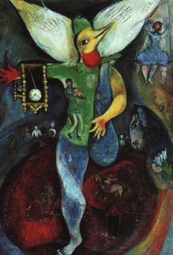 surrealismart:  The Juggler Artist: Marc Chagall Completion