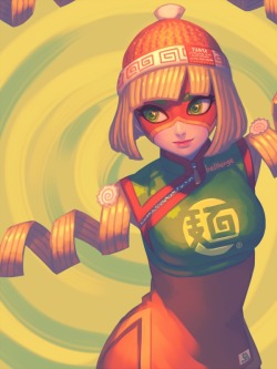 bellhenge:Min Min [ARMS]— Ribbon Girl— Mechanica— TwintelleDeviantART