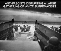 Well armed anti-fascists I might add.