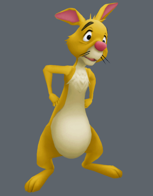 thevideogameartarchive:    Rabbit‘Kingdom Hearts’PlayStation