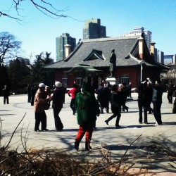 Dancing in Zhongshan Park, Dalian, People’s Republic of