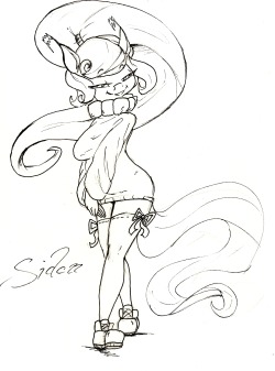 zilof:  Commission of Rose-Marie I got from Siden at Bronycon!