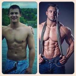 Dana Baker before and after.