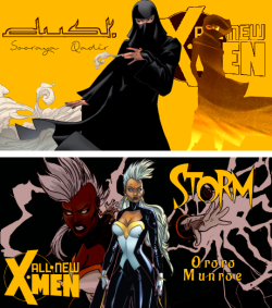 renaroo: My X-Men Team – Mentors & Students: Storm ( Ororo