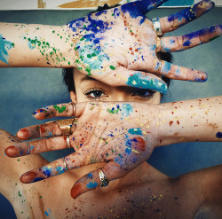 pointlessblogtv:  I want to have a paint fight