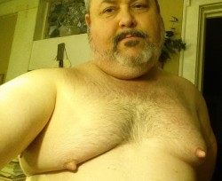 bearbulge:  nippletheory:  Just some recent selfies…  I normally