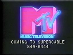 MTV - Music Television ad from the 80s.  #mtv #music #musictelevision