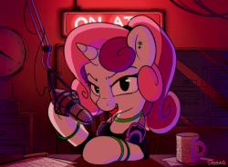 bobdude0:  College Radio Host Sweetie for a TSSSF goal card.