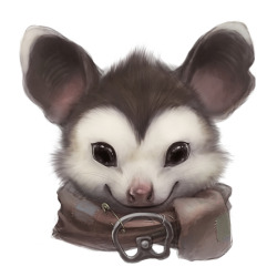 cleanfurries:  Possum portrait by silverfox5213  This is a bit