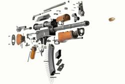 historicalfirearms:  Cutaway of the Day: AK-47 While not a cutaway