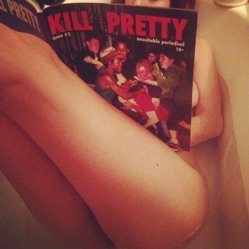 Very excited for the Kill Pretty release party tonight! If you’re in LA come by and pick up a copy! 410 Bamboo Lane 9pm 18  There will be some amazing artists, great music, giveaways, & beer! I’ll be there signing mags & prints! Check