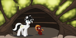 taboopony:  Shy: so scuttlebug.. what do you think? to flashy?