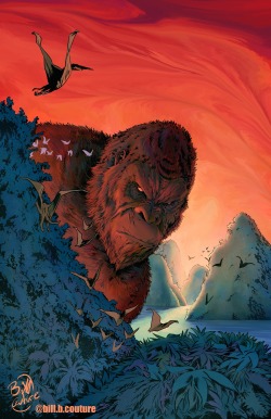 callie-the-kaiju-queen:  billcouture:Kong Skull Island, ‘Fealty’