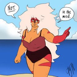 evilsnotbag: she’s NOT in the mood. combined two discord suggestions
