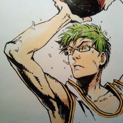 sdkay:  #midorima #kurokonobasuke #art #anime #manga