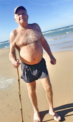 Lovely Naked Grandpa