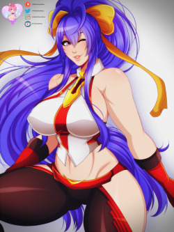 Get ready for the next battle, because Mai Hazuki from BlazBlue