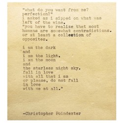 christopherpoindexter:  The Universe and Her, and I #249 written