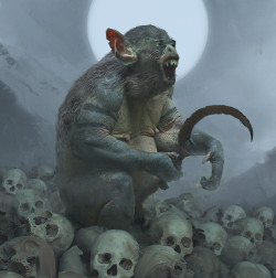 morbidfantasy21:  Gremlin – horror concept by Rostyslav Zagornov