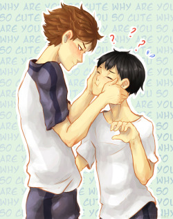 tai-chi-chuwhat:  Tiny Tobio is just too much to handle