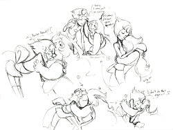 gracekraft:  A scenario materialized as I sketched the poses