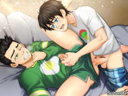 suiton00nsfwdrawings: Super Sons - Sleepover I just needed to