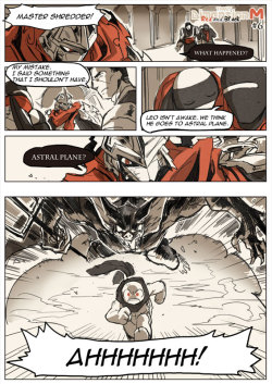 zibanitu6969:   TMNT fancomic “Dimension M Red and Black”#6