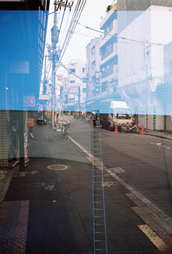 marklozano: Untitled Japan, Double Exposure Kodak Portra 400